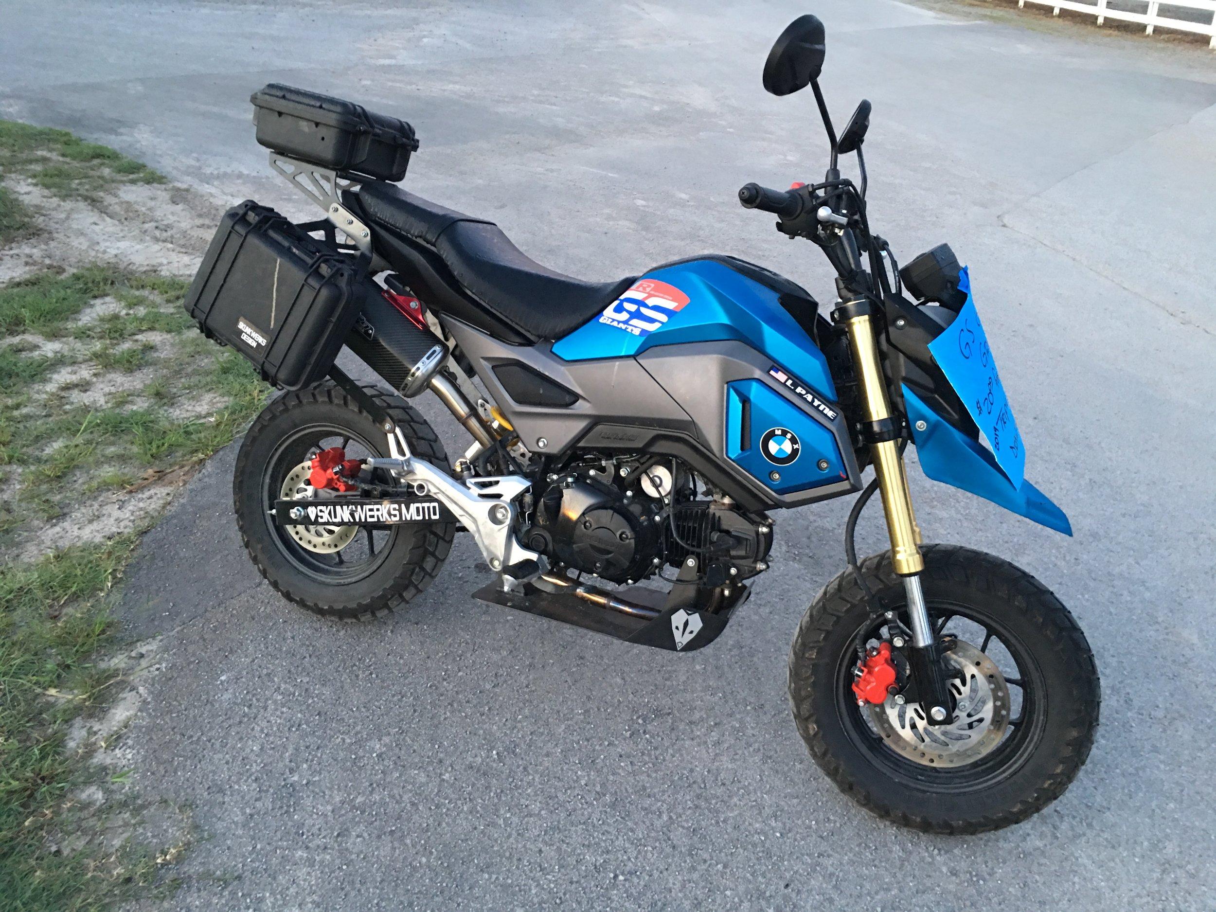 A Grom gets the GS treatment....